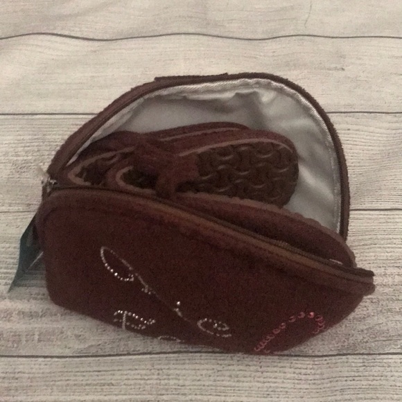 Foldable flat sandals with carrying pouch - Picture 3 of 3